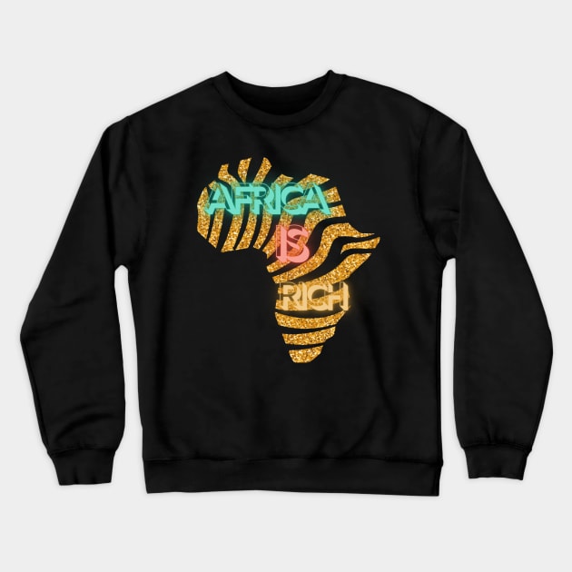 Africa, Mama Africa, African. Crewneck Sweatshirt by Abelfashion